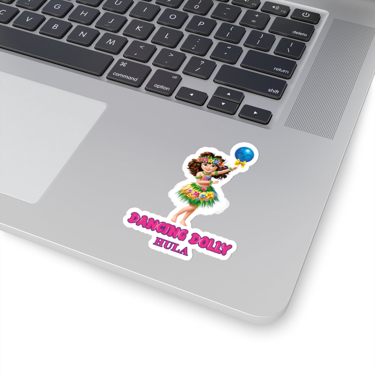 Dancing Dolly Hula Sticker