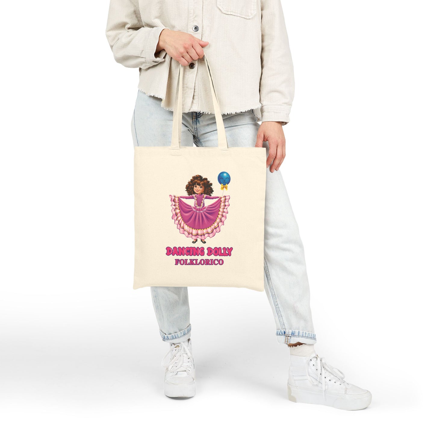 Dancing Dolly Folklorico Tote Bag