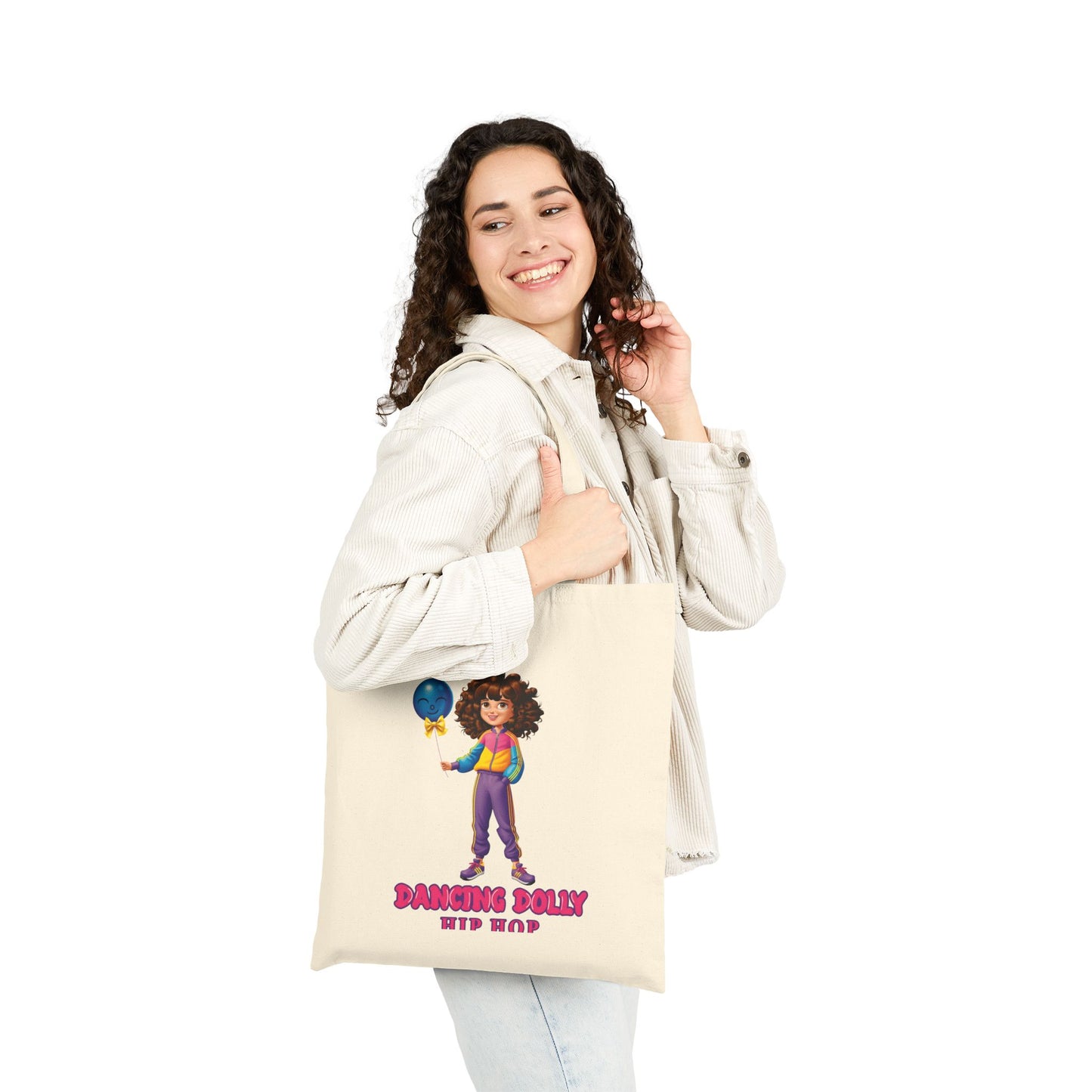 Dancing Dolly Hip Hop Tote Bag