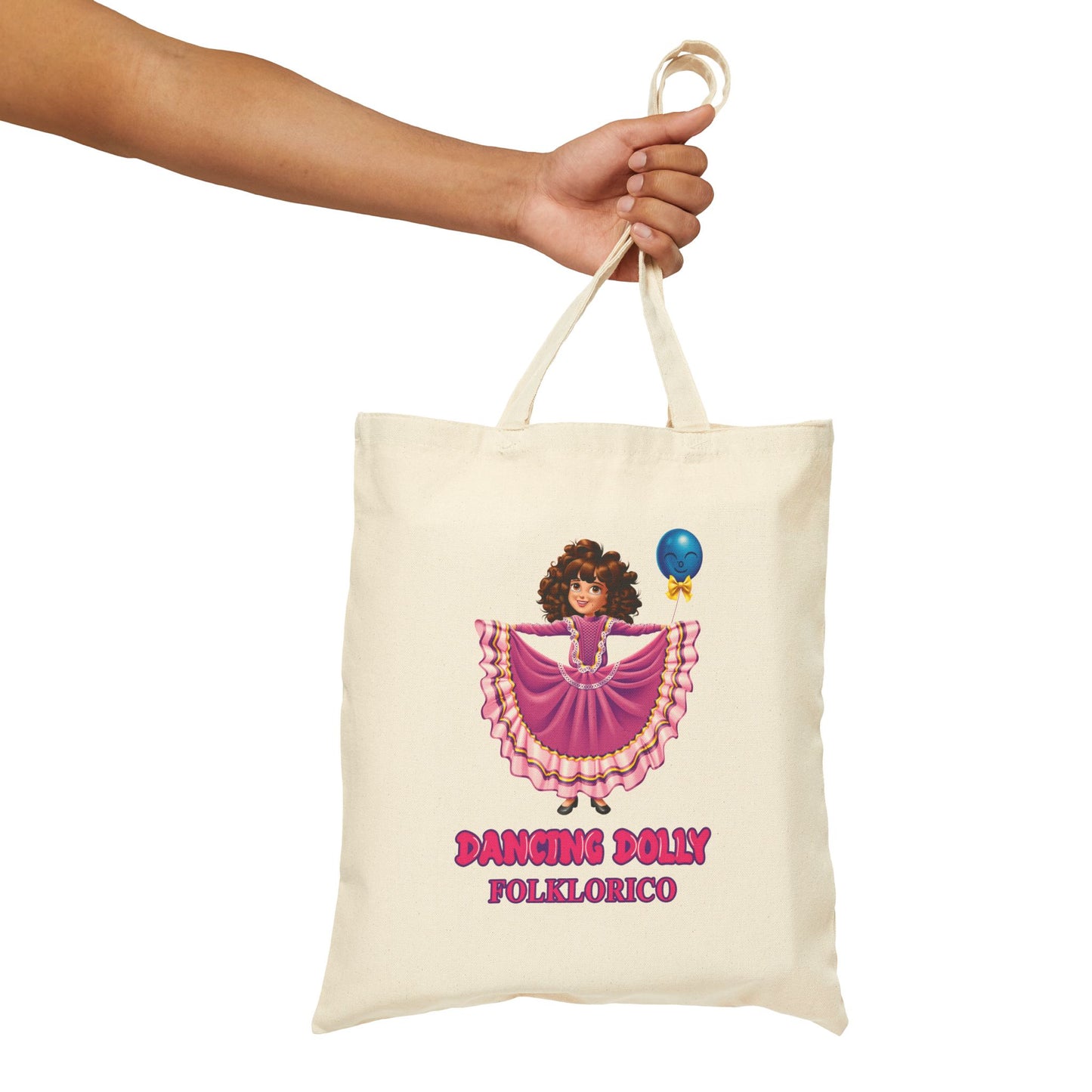 Dancing Dolly Folklorico Tote Bag
