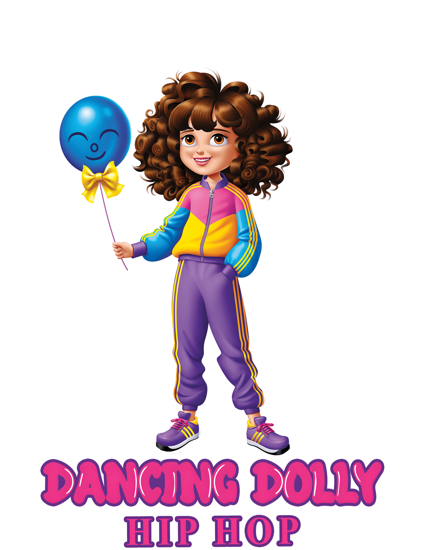 Dancing Dolly Sticker